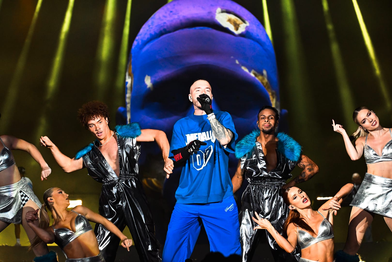 J Balvin em show no The Town 2025