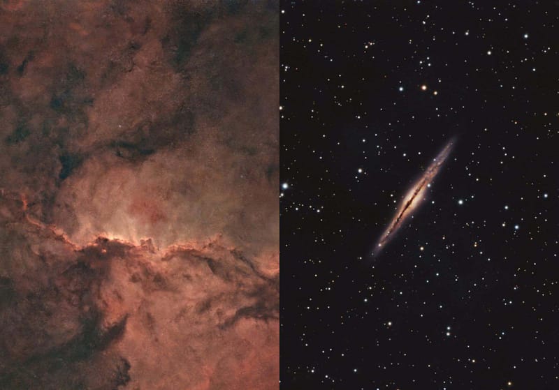 Imagens Astronômicas: Dragões de Ara e Lascas Prateadas